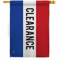 Guarderia Clearance Novelty Merchant 28 x 40 in. Double-Sided Horizontal House Flags for  Banner Garden GU3904904